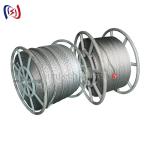 Transmission Line Anti Twisting Braided Galvanised Conductor Steel Pilot Wire Rope for sale