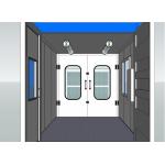 Convenient Spray Painting Mobile Container Spray Booth Garage Spray Booth For Repairs
