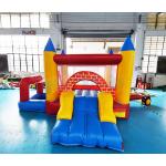 18OZ Inflatable Bouncer Slide Kids Jumping House Double Stitching for sale