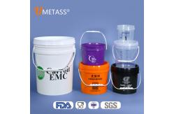 China Customized Logo 2L Food Grade Clear Plastic Bucket for B2B Distribution Cente supplier