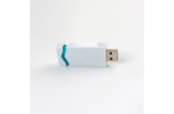 China Eco Friendly Recycled USB Stick Capacity Memory Storage Rubber Oil Coating supplier