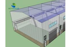 China Metal Construction Prefab Large Span Steel Structure Commercial Workshop supplier