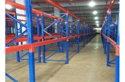 China 500kgs/layer Q235 Warehouse Shelves Pallet Racks 2.5mm Thickness supplier