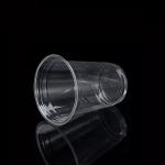 100% Biodegradable PLA Cups Eco Friendly Clear Milk Tea Jelly Cups With Lids