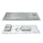64 Keys Panel Mount Industrial Keyboard 20mA For Cabinet Kiosk for sale