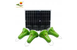China 2600MAH 18650 IP65 Portable Solar Bulbs 4 Mode Home Power Solar System supplier