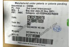 China Microcontroller MCU IC STM32F205RET6 FLASH 64-LQFP Package Surface Mount supplier