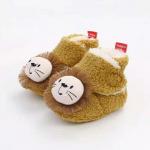 10cm Soft Sole Newborn Baby Plush Shoes Cover Warm Winter Thickening for sale