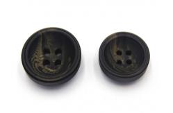 China Concave Surface Trench Coat Buttons Diverse Design With Strong Simulation supplier