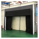 Galvanized 3.4m Loading Dock Shelters 600mm Frame Blue Giant Dock Seals for sale