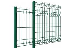 China Curvy 3d Wire Mesh Fence Galvanized Welded Triangle Pvc Coated supplier