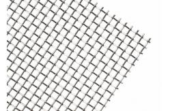 China Square Decorative Woven Wire Mesh Sheets Customized Alkali Resistance supplier