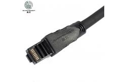China OEM Bare Copper Ethernet Cable , 24AWG 4P Cat5e Patch Cable Network supplier