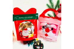 China Customized Shape Plastic Mylar Bags, Christmas Gift Packaging Bag With Zip supplier