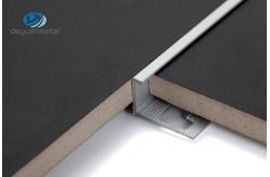 China 2500mm Length L Shape Aluminium Channel Profiles  6063 Aluminium Wall Profile supplier