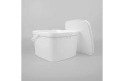 China ISO9001 BPA Free Transparent Plastic Bucket PP Material For Water supplier