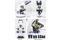 China Student Biological Compound Microscope LED Light Source A11.6112 supplier