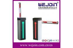 China Automatic Car Park Barrier Gate with Protective Rubber and LED Traffic Light Boom supplier