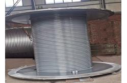 China Steel Q355d 300m Cable Winding Drum Main Components Of Tower Crane supplier