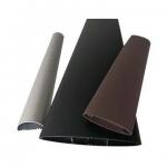 T5 Grey Powder Coated Aluminum Window Profiles Louver Blind 6063 for sale