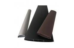 China T5 Grey Powder Coated Aluminum Window Profiles Louver Blind 6063 supplier