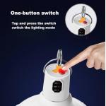 80W Waterproof Solar Emergency Light , Solar Emergency Bulb Lamp With Solar Charger