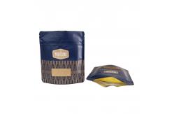 China Mylar Clear Plastic Stand Up Zipper Bag Cookie Packaging Pouches With Gravure Printing supplier