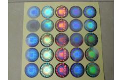 China Customized Shape Security Hologram Sticker Embossing Crafts supplier