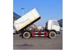 China 6CBM 4x2 Dongfeng Compressed Garbage Truck Manual Transmission Compactor Trash Truck supplier