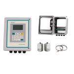 High Sensitivity Clamp On Ultrasonic Flow Meter 244*196*144mm Compact for sale