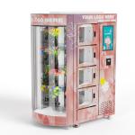 Cooling Floral Vending Machine Automatic Flower Florist Vending Machine For Floral Plants In Shopping Mall for sale