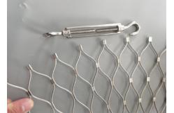China Flexible SS Wire Rope Mesh Customized Lightweight Tiger Fencing supplier