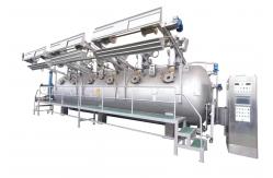 China Adjustable Nozzle Environmental Energy Saving Uniform Flow Dyeing Machine supplier