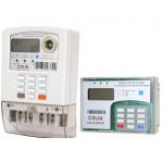Split Type Single Phase Prepaid Electricity Meters BS5685 Footprint Kwh Meter for sale