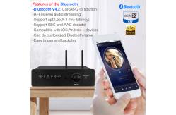 China Dual Channel WiFi Bluetooth Stereo Receiver 100W High Power Two Channels Audio Amplifier supplier