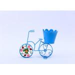 Customized Metal Bicycle Shape Garden Pot Home Decoration Multiple