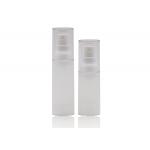 Spring Outside Snap On Frosted Airless Bottle With White Color Spray Pump for sale