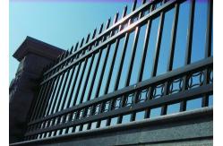 China ISO9001 2008 horizontal rails Aluminum Panel Fence supplier