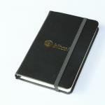 Classic Hard Cover Large (5 x 8.25) Ruled Lined Black Writing Notebook for sale