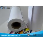 Matte Printable PP Synthetic Paper , Polypropylene Paper Rolls For Dye Ink for sale