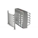 Relay Switch RFID SS304 Waist Height Turnstiles 90 Degree Rotary 30W 0.2S for sale