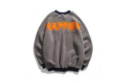 China Mens Plain Oversized Crewneck Sweatshirt , Oversized Sherpa Fleece Sweatshirt supplier