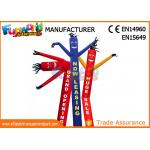 Nylon Inflatable Sky Dancer For Trade Show / Desktop Blow Up Advertising Man for sale