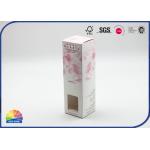 Pink Perfume Folding Gift Box With Paper Inner Tray Luxury Present