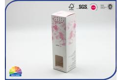 China Pink Perfume Folding Gift Box With Paper Inner Tray Luxury Present supplier