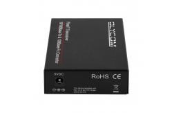 China Mini Fiber Optic Media Converter Fast Ethernet Unmanaged Singlemode Multimode Duplex supplier