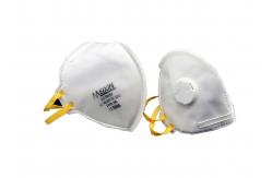 China Breathable FFP2V Foldable N95 Mask Folding Design For Convenient Usage supplier