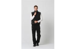China Velcro Fastener Winter Work Vest , Wind Proof Winter Body Warmer supplier