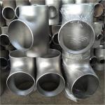 2'' SCH40 Pipe Fittings Tee Copper Nickel Equal / Reducing Tee C30600