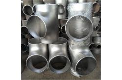 China 2'' SCH40 Pipe Fittings Tee Copper Nickel Equal / Reducing Tee C30600 supplier